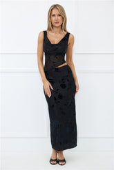 Garden Grove Top Black