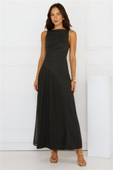 Strut With Style Maxi Dress Black