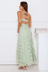 Urban Petal Strapless Maxi Dress Sage