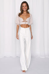 Special Kiss Crop Top Mocha