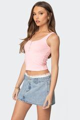 Tiana Henley Tank Top
