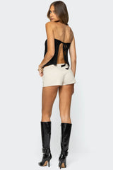 Vera Keyhole Backless Top