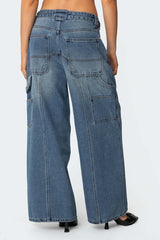 Tal Low Rise Baggy Carpenter Jeans