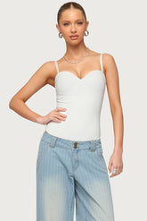 Kailey Sweetheart Cupped Bodysuit