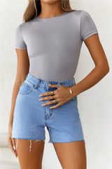 HELLO MOLLY BASE Core Contour Bodysuit Grey