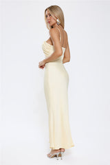 Sunlit Smiles Maxi Dress Yellow