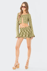 Ayden Knitted Mini Skirt