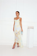Lush Style Maxi Dress Yellow