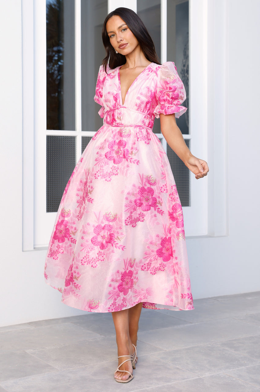 Your VIP Moment Maxi Dress Pink