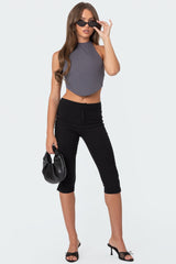 Raine Curved Halter Top