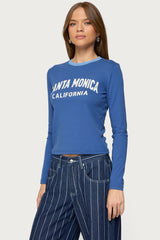 Santa Monica Long Sleeve T Shirt