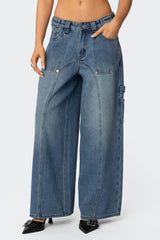 Tal Low Rise Baggy Carpenter Jeans