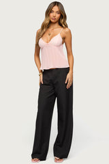 Rhian Lacey Pleated Babydoll Top